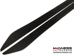 FIAT 124 Spider Side Skirts - Carbon Fiber